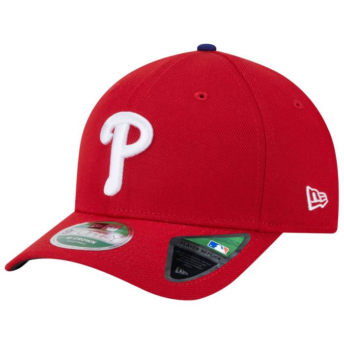 ニューエラ New Era 【 Phillies Player Replica 9Forty Cap Men's Red/White 】 フィリーズ キャップ 帽子 メンズ Red 赤・レッド 白色 ホワイト