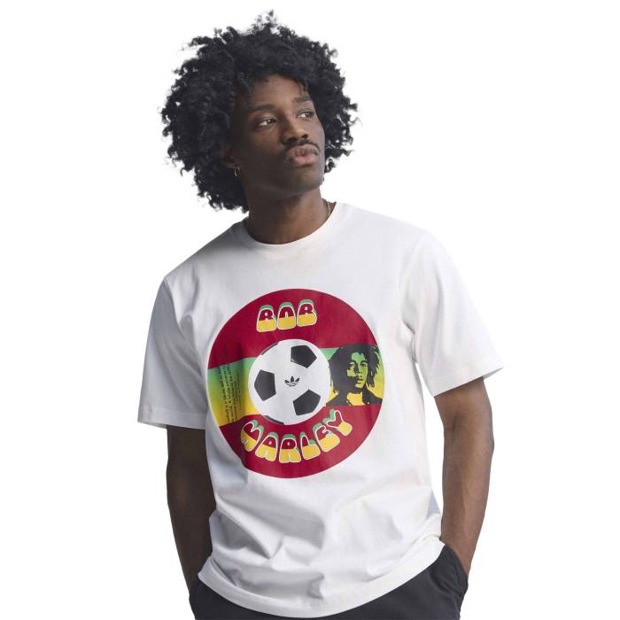 アディダス Adidas 【 Jamaica Bob Og 2 T-Shirt Men's White 】 Tシャツ メンズ 白色 ホワイト