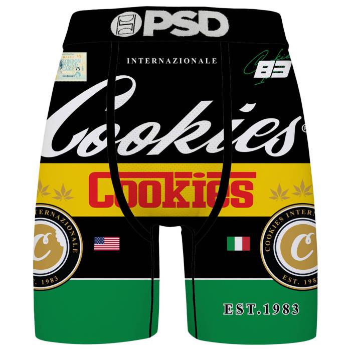 Psd 【 Cookies Lake Underwear - Men\u0027s Men\u0027s Black/Orange 】 アンダーお召しもの 肌付き メンズ メンズ 黒いこと 黒いこと orange 橙・オレンジ色