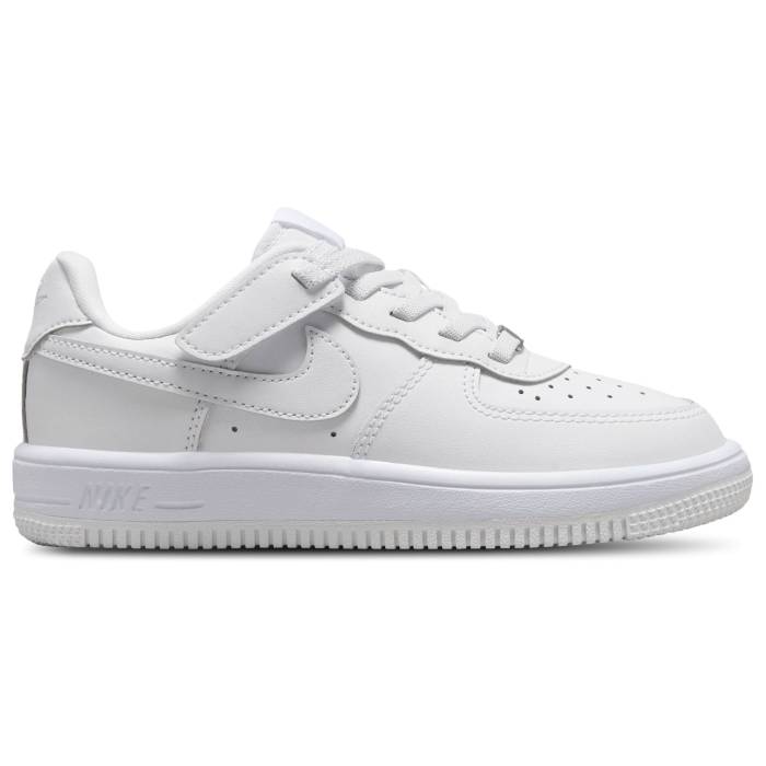 ナイキ Nike 【 Air Force 1 - Boys\u0027 Preschool Boys\u0027 Preschool White/White 】 お坊っちゃん 御姉さん 赤ちゃん用 お坊っちゃん キッズ 白いこと 白いこと