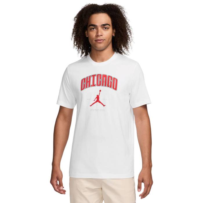 ナイキ ジョーダン Jordan 【 Chicago City Lbr Short Sleeve Crew - Men\u0027s Men\u0027s White 】 風の強い町 シティ Sleeve 捩り 労働者の一団 メンズ メンズ 白いこと 白いこと