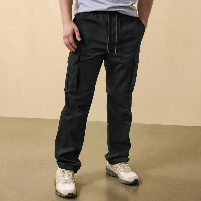 Csg 【 Essential Cargo Pants - Men\u0027s Men\u0027s Black 】 積貨委託貨物 メンズ メンズ 黒いこと 黒いこと