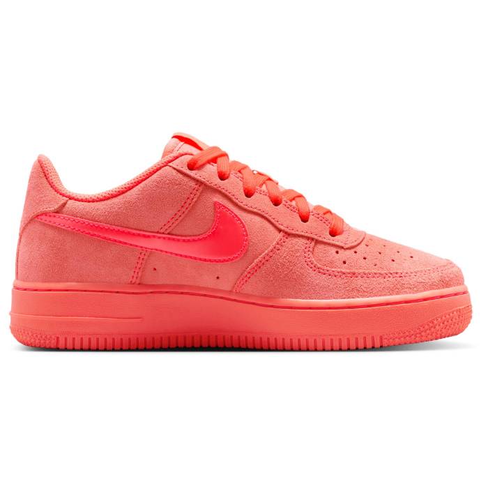ナイキ Nike 【 Air Force 1 Suede - Boys\u0027 Grade School Boys\u0027 Grade School Hot Lava/Hot Lava/Hot Lava 】 スエード・スウェード お坊っちゃん キッズ