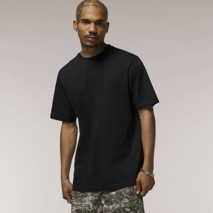 Lckr 【 Mosswood Basic T-Shirt Men Black/Black 】 Tシャツ メンズ 黒色 ブラック