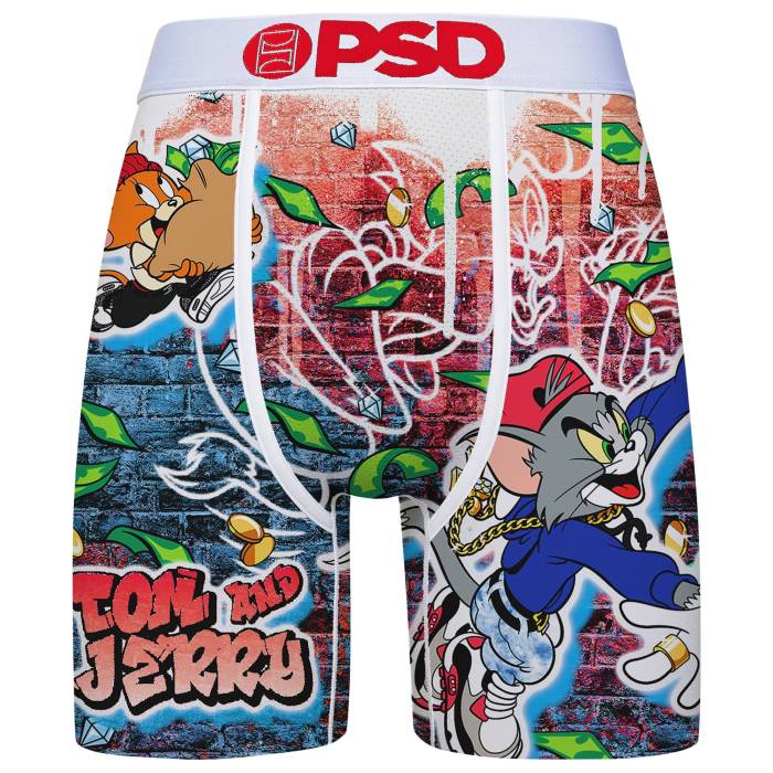 Psd 【 T&J Trap Briefs Men's Red/White/Blue 】 メンズ Red 赤・レッド 白色 ホワイト 青色 ブルー