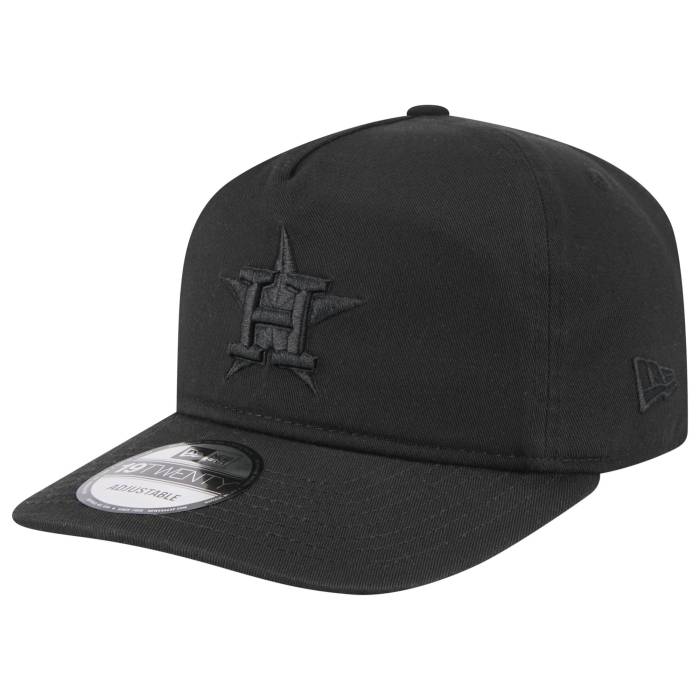 ニューエラ New Era 【 Astros Core 19Twenty Cap Adult Black/Black/Black 】 アストロズ コア キャップ 帽子 ユニセックス 黒色 ブラック