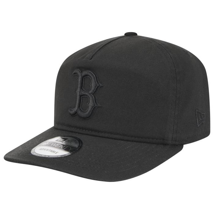 ニューエラ New Era 【 Red Sox Core 19Twenty Cap Adult Black/Black/Black 】 Red 赤・レッド コア キャップ 帽子 ユニセックス 黒色 ブラック