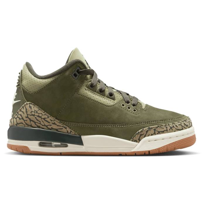 ナイキ ジョーダン Jordan 【 Retro 3 - Boys\u0027 Grade School Boys\u0027 Grade School Medium Olive/Neutral Olive/Sequoia 】 レトロ お坊っちゃん キッズ olive オリーブ