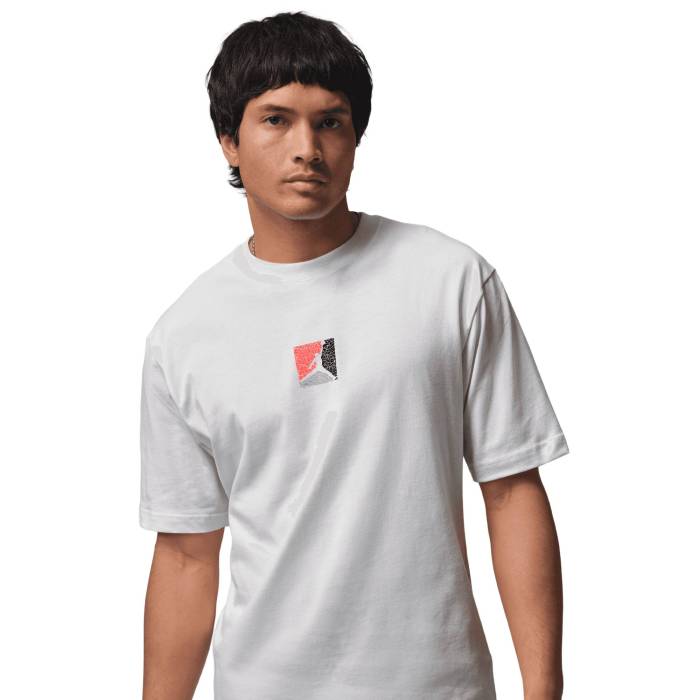 ナイキ ジョーダン Jordan 【 Ele Graphic Short Sleeve Crew - Men's Men's White/White 】 グラフィック Sleeve スリーブ クルー メンズ メンズ 白色 ホワイト|スニケス