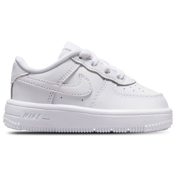 【★百貨店SALE★6/11真夜中2時迄】ナイキ Nike 【 Air Force 1 Low Lace - Boys\u0027 Toddler Boys\u0027 Toddler White/White 】 もの言う花 乳飲み子用 もの言う花 白いこと 白いこと