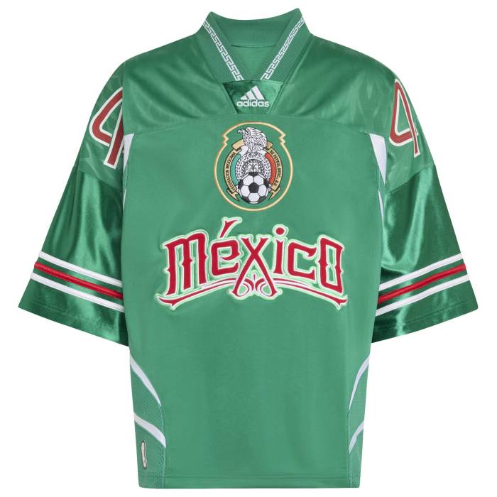 アディダス Adidas 【 Mexico Retro Oversized Jersey - Men\u0027s Men\u0027s Green/White 】 メキシコ合衆国 レトロ プルオーバー メンズ メンズ green 緑・緑であること 白いこと 白いこと