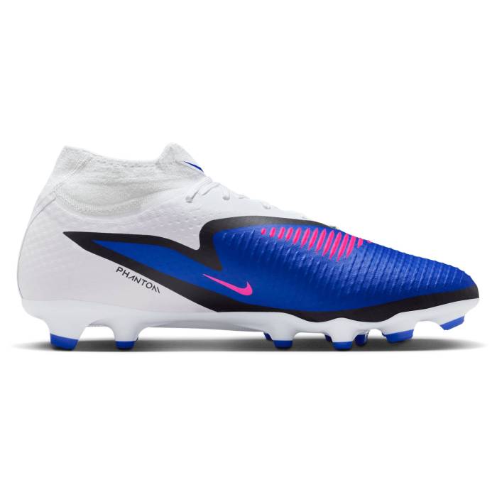 【★百貨店SALE★6/11真夜中2時迄】ナイキ Nike 【 Phantom 6 High Academy Fg/Mg - Men\u0027s Men\u0027s Racer Blue/Pink Blast/White 】 御機嫌 翰林院 メンズ メンズ 青碧 青碧 pink サクラ色 ブラジャー同盟罷業 白いこと 白いこと