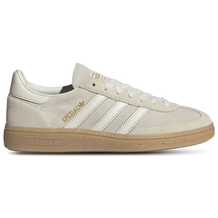 アディダス Adidas 【 Handball Spezial - Women\'s Women\'s Cream White/Gum/Off White 】 ハンドボール スペシアル レディース レディース クリーム 白色 ホワイト|スニケス