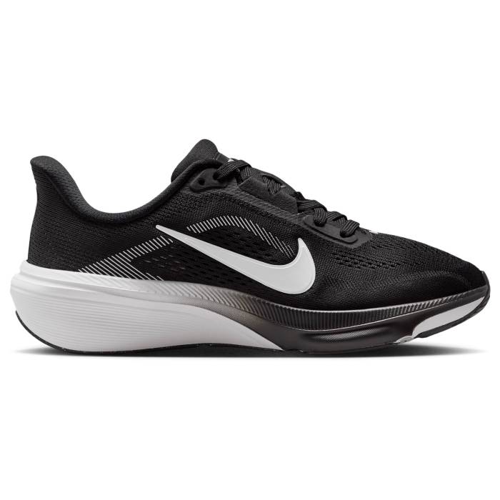 ナイキ Nike 【 Air Zoom Pegasus 42 - Boys\u0027 Grade School Boys\u0027 Grade School Black/White 】 望遠レンズ ペガサス お坊っちゃん キッズ 黒いこと 黒いこと 白いこと 白いこと