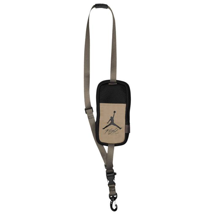 ナイキ ジョーダン Jordan 【 Utility Lanyard Adult Black/Beige 】 ユニセックス 黒色 ブラック ベージュ