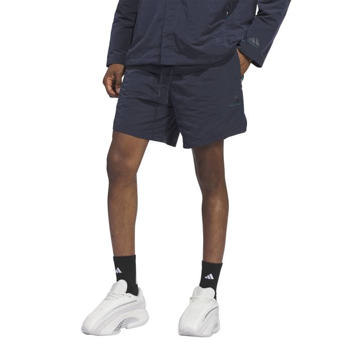 アディダス Adidas 【 Bb Woven Shorts Men's Aurora Ink/Aurora Ink 】 Woven ウーブン ショーツ メンズ