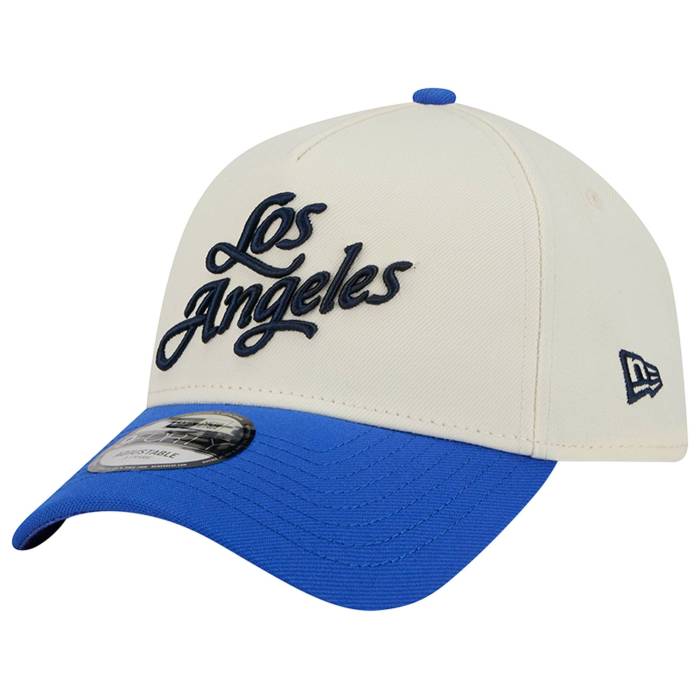 ニューエラ New Era 【 Rams Rival 25 9Forty A-Frame Adult White/Blue 】 ラムズ ライバル ユニセックス 白色 ホワイト 青色 ブルー