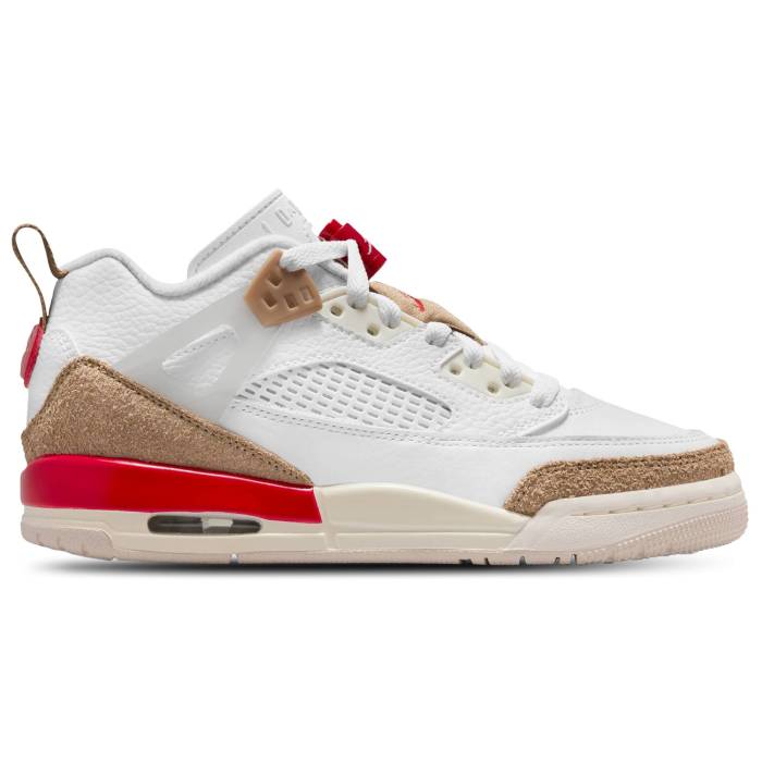 ナイキ ジョーダン Jordan 【 Spizike Low Girls' Grade School White/Fire 】 ジュニア キッズ 白色 ホワイト ファイア