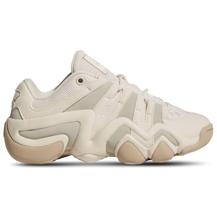 アディダス Adidas 【 Originals Crazy 8 Low Boys' Grade School Halo Ivory/Wonder Beige/Warm Sandstone 】 オリジナルス クレイジー ジュニア キッズ アイボリー ベージュ ウォーム