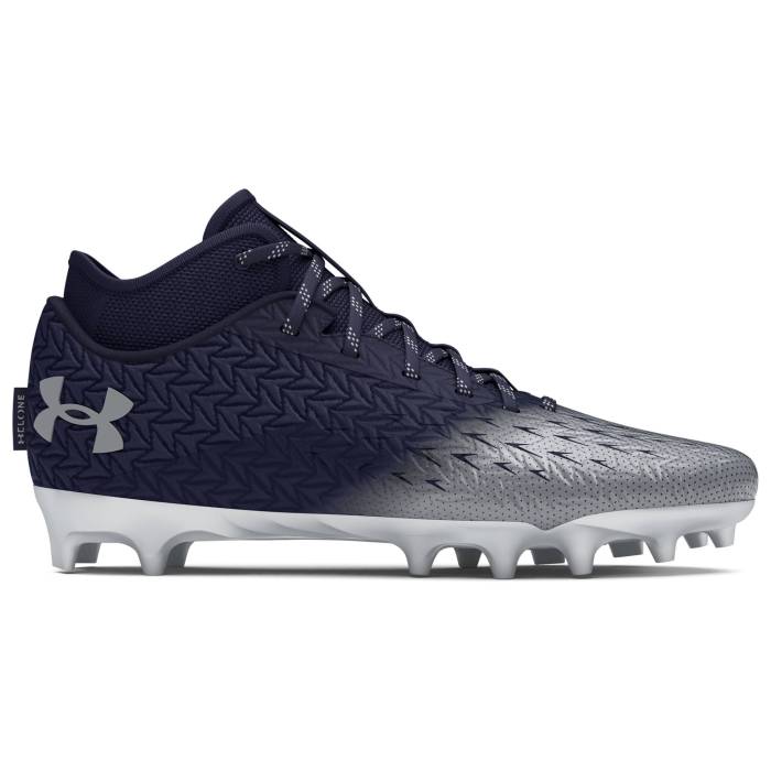 【★百貨店SALE★6/11真夜中2時迄】アンダーアーマー Under Armour 【 Spotlight Clone 4.0 Mc - Men\u0027s Men\u0027s Midnight Navy/Metallic Silver/Metallic Silver 】 メンズ メンズ 紺色 米国海軍 Silver しろがね色・しろがね色