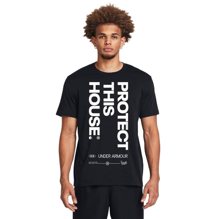 アンダーアーマー Under Armour 【 Pth Hwt Short Sleeve T-Shirt - Men's Men's Black 】 Sleeve スリーブ Tシャツ メンズ メンズ 黒色 ブラック｜スニケス