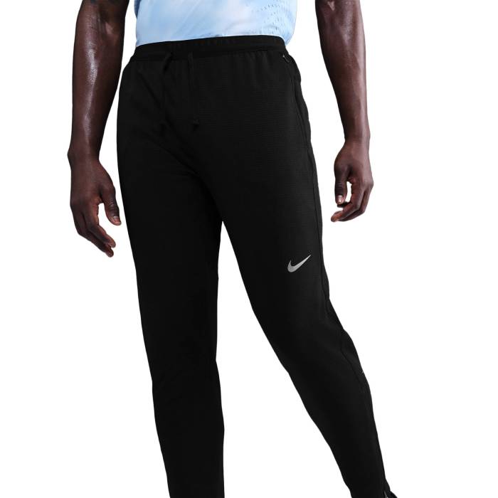 ナイキ Nike 【 Dri-Fit Stride Knit Pants - Men's Men's Black/Reflective Silver 】 ドライフィット ニット メンズ メンズ 黒色 ブラック Silver 銀色・シルバー｜スニケス