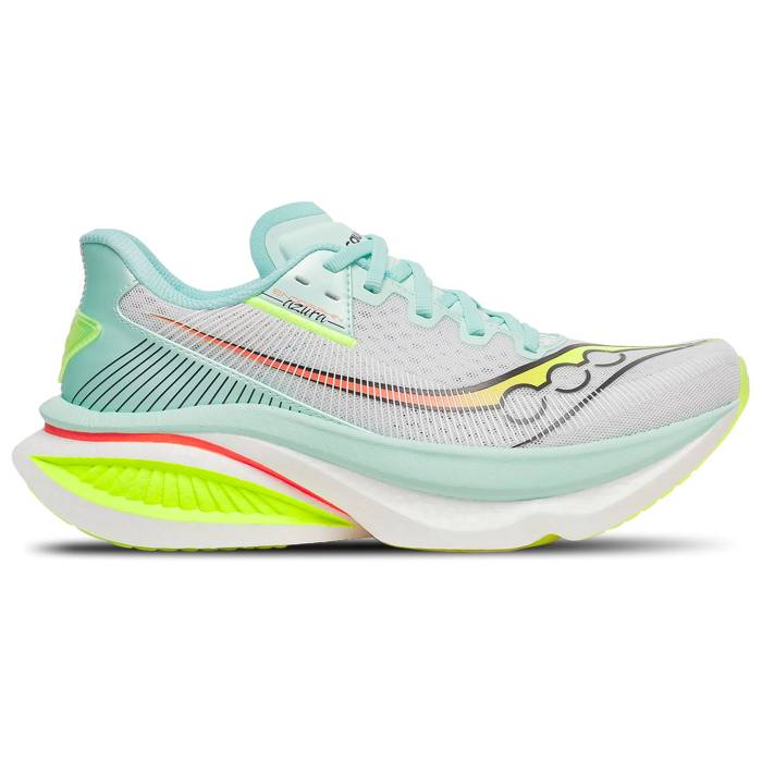 サッカニー Saucony 【 Endorphin Azura - Women's Women's White/Splash 】 レディース レディース 白色 ホワイト｜スニケス