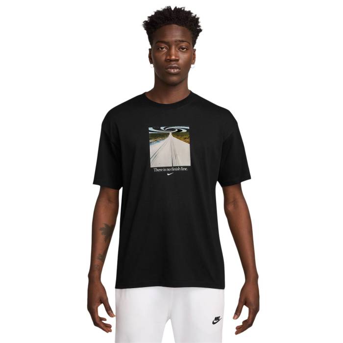 ナイキ Nike 【 Nsw M90 Open T-Shirt - Men's Men's Black/Multi 】 Tシャツ メンズ メンズ 黒色 ブラック|スニケス