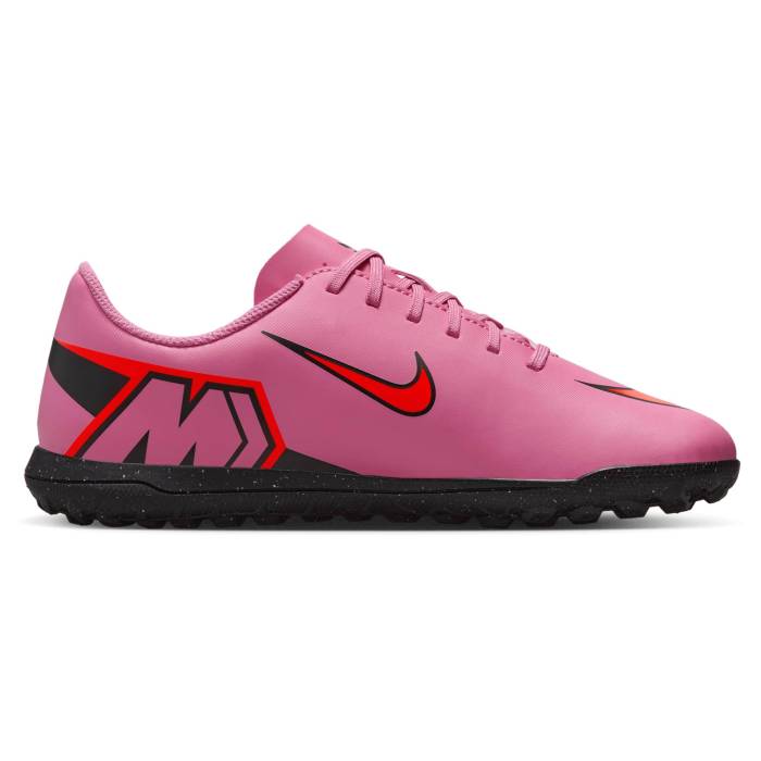ナイキ Nike 【 Jr Vapor Club Tf - Boys' Grade School Boys' Grade School Black/Magic Flamingo/Total Crimson 】 クラブ ジュニア キッズ 黒色 ブラック マジック クリムゾン|スニケス