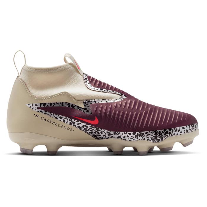 ナイキ Nike 【 Phantom 6 High Academy Fg/Mg - Boys\u0027 Grade School Boys\u0027 Grade School Burgundy Crush/Fossil/University Red 】 御機嫌 翰林院 お坊っちゃん キッズ ぶどう酒色・バーガンディー Red 赤・赤いこと