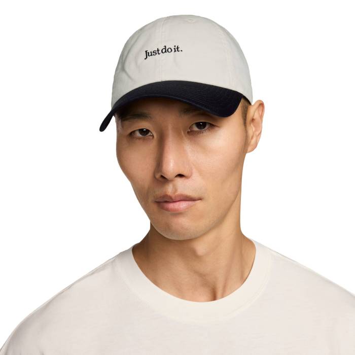 ナイキ Nike 【 Jdi Club Cap - Adult Adult Sail/Black 】 野球クラブ 鳥打ち帽 鳥打ち帽 ユニ一発やる 黒いこと 黒いこと