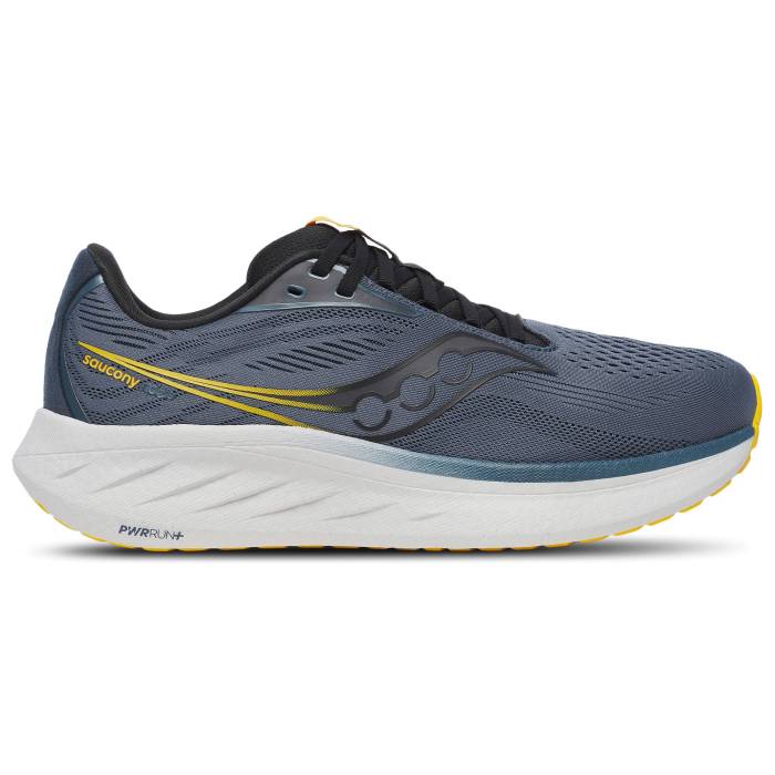 サッカニー Saucony 【 Ride 18 - Men\u0027s Men\u0027s Blue/Yellow 】 メンズ メンズ 青み 青色 yellow 黄味がかった・黄色
