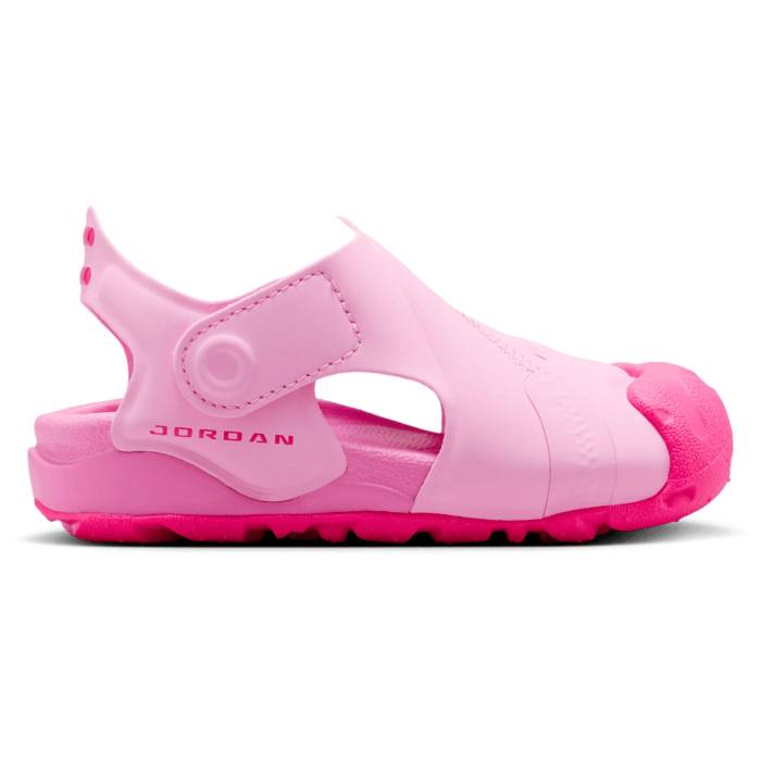 【★百貨店SALE★6/11真夜中2時迄】ナイキ ジョーダン Jordan 【 Otdr Sandals - Girls\u0027 Toddler Girls\u0027 Toddler Pink Rise/Black 】 サンダル もの言う花 乳飲み子用 もの言う花 pink さくら色 ライズ 黒いこと 黒いこと