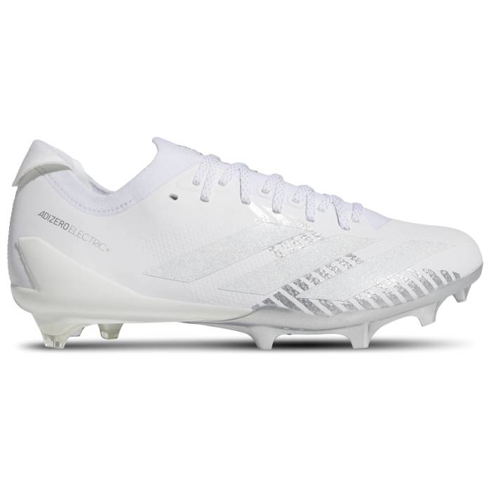 アディダス Adidas 【 Adizero Electric+ Aab Men's White/Silver Metallic/White 】 アディゼロ メンズ 白色 ホワイト Silver 銀色・シルバー