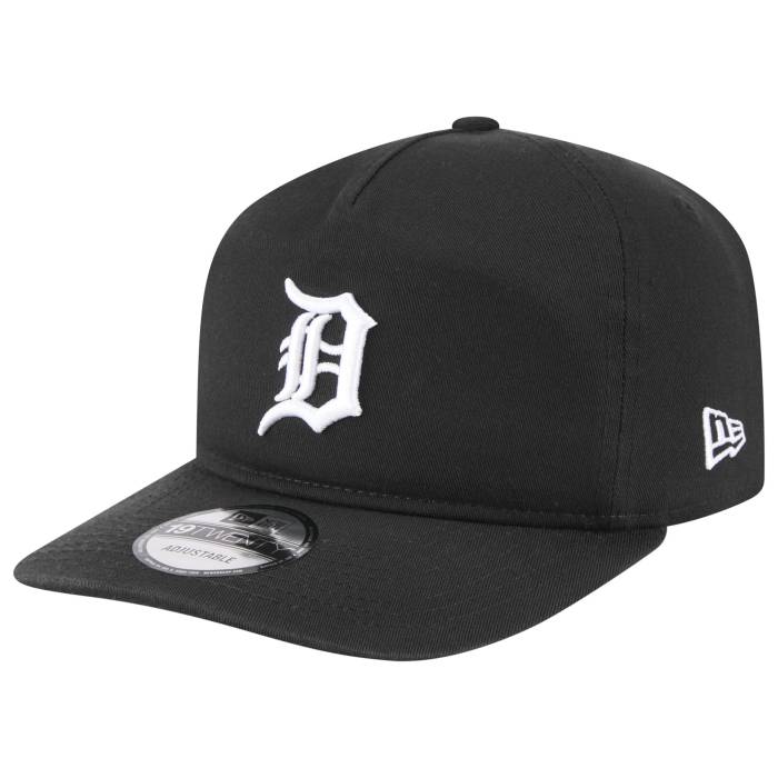 ニューエラ New Era 【 Tigers Core 19Twenty Cap Adult Black/White/Black 】 タイガース コア キャップ 帽子 ユニセックス 黒色 ブラック 白色 ホワイト