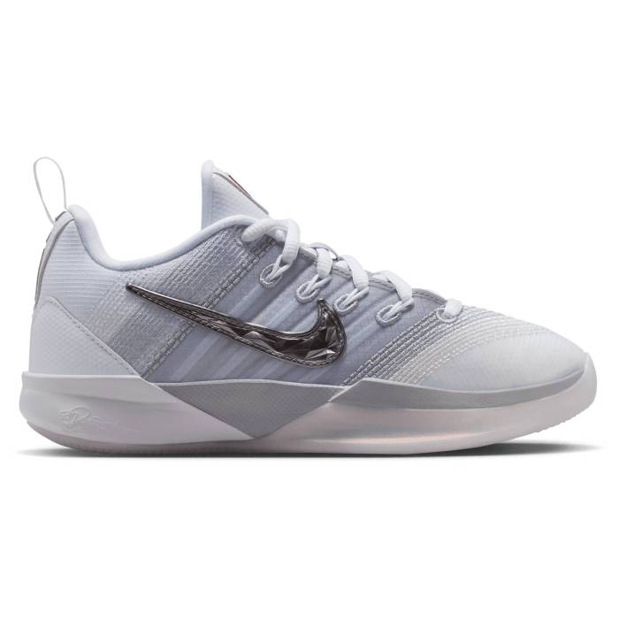 ナイキ Nike 【 Sabrina 3 Girls' Grade School White/Metallic Dark Grey/Wolf Grey 】 ジュニア キッズ 白色 ホワイト 灰色 グレー