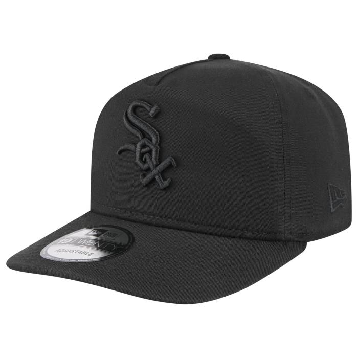 ニューエラ New Era 【 White Sox Core 19Twenty Cap Adult Black/Black/Black 】 白色 ホワイト コア キャップ 帽子 ユニセックス 黒色 ブラック