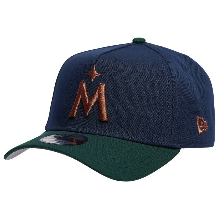 ニューエラ New Era 【 Twins 9Forty A-Frame Cap - Adult Adult Navy/Green/Bronze 】 ツインズ キャップ 帽子 ユニセックス 紺色 ネイビー green 緑・グリーン 銅・ブロンズ｜スニケス