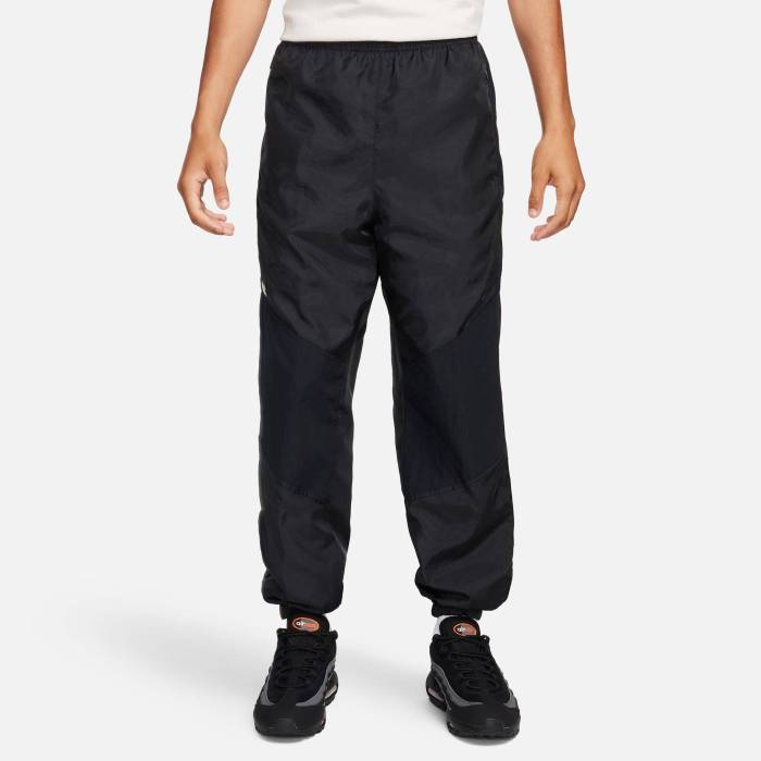 ナイキ Nike 【 Nsw Tuned Air Woven Track Pants - Men's Men's Black/Black 】 Woven ウーブン トラック メンズ メンズ 黒色 ブラック｜スニケス