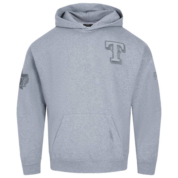 【★百貨店SALE★6/11真夜中2時迄】労働者階級標準尺度 Pro Standard 【 Rangers Neutral Drop Shoulder Flc Po Hoodie - Men\u0027s Men\u0027s Dark Heather Gray 】 レンジャース フーディー パーカー メンズ メンズ heather ギョリュウモドキ gray 薄墨色・薄墨色・薄墨色