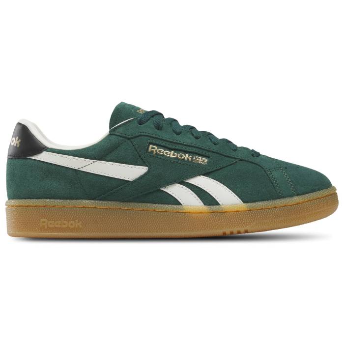 リーボック Reebok 【 Club C Grounds Uk - Men\u0027s Men\u0027s Black/Gum/Collegiate Green 】 野球クラブ メンズ メンズ 黒いこと 黒いこと green 緑・緑であること