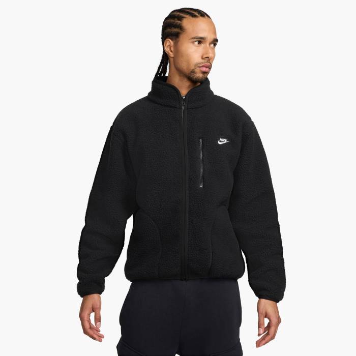 ナイキ Nike 【 Club Seasonal Winter Jacket - Men's Men's Black/White 】 クラブ ウィンター Jacket ジャケット メンズ メンズ 黒色 ブラック 白色 ホワイト|スニケス