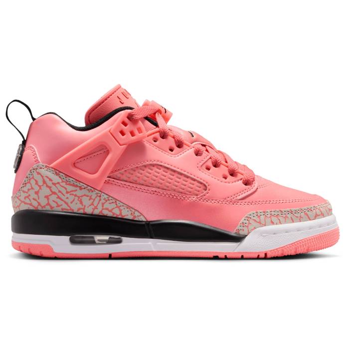 ナイキ ジョーダン Jordan 【 Spizike Low - Boys\u0027 Grade School Boys\u0027 Grade School Black/Pink Gaze/White 】 お坊っちゃん キッズ 黒いこと 黒いこと pink サクラ色 白いこと 白いこと