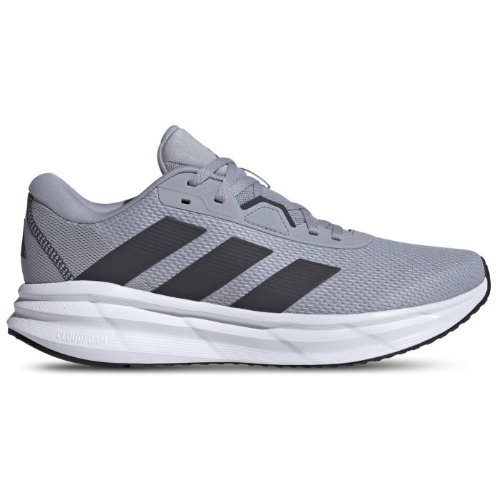 アディダス Adidas 【 Galaxy 7 - Men's Men's Halo Silver/Carbon/Core Black 】 ギャラクシー メンズ メンズ Silver 銀色・シルバー カーボン コア 黒色 ブラック|スニケス