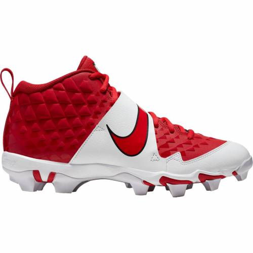 ナイキ Nike 切っ掛け磐 野球 クリーツ スパイク 緋 レッド 白 紅毛 Men S スニーカー メンズ Red Nike Force Trout 6 Keystone Baseball Cleats White モード商標 非公式 ファッション スニーカー Pasadenasportsnow Com