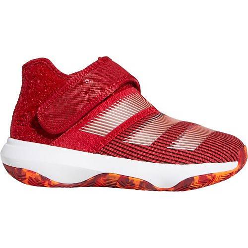 Adidas ハーデン 女の子 子供用 子供用 Shoes スニーカー 赤 アディダス オレンジ Basketball 男の子 バスケットボール 運動靴 レッド 橙 Kids Red Orange Adidas Preschool Harden B E 3 Basketball Shoes キッズ ベビー マタニ スニケスファッションブランド