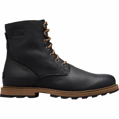 ソレル Sorel 心安い ブーツ 墨染め 黒奴 Men S 6 Sorel Madson Waterproof Casual Boots Black Ancient メンズ ブーツ モード銘柄 カジュアル ファッション スニーカー Damienrice Com