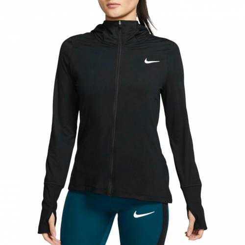 レディース ジャケット ブラック カジュアル Hoodie レディースファッション パーカー エレメント Running Women S パーカー スニケスファッションブランド ファッション パーカー Nike Black Element ナイキ フーディー トップス ベスト Running 黒色 Nike