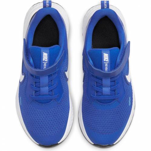 数量限定 ナイキ Nike 男の子 女の子 子供用 レボリューション スニーカー 運動靴 青色 ブルー 白色 ホワイト Kids Nike Preschool Revolution 5 Running Shoes Racer Blue White キッズ ベビー マタニティ スニケス 最新人気 Arro Studio Com