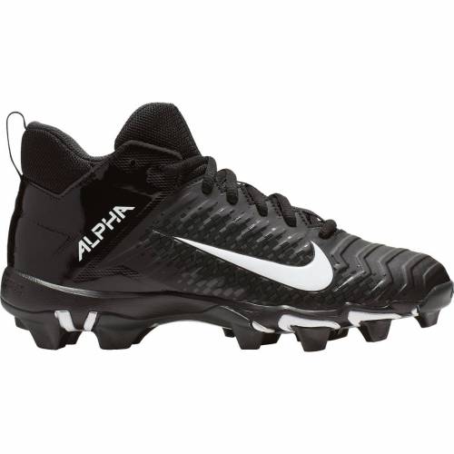 ナイキ Nike アルファ シャーク ミッド クリーツ スパイク 黒色 ブラック 白色 ホワイト Kids スニーカー Nike Alpha Menace Shark 2 Mid Football Cleats Black White メンズ スニーカー Runawayapricot Com